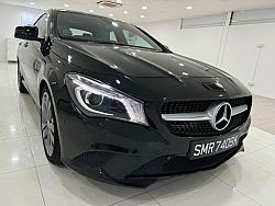Mercedes Benz CLA180 R18 BI Revcam 2016 Black